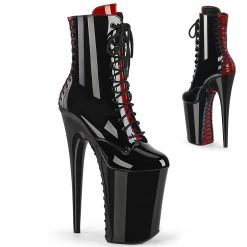 Pleaser INFINITY-1020FH Black-Red Patent/Black-Red Upcoming Styles (Preview)