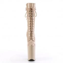 Pleaser INFINITY-1050 Nude Patent/Nude