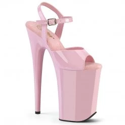 Pleaser Upcoming Styles (Preview) INFINITY-909 Baby Pink Patent/Baby Pink