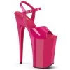 Pleaser Upcoming Styles (Preview) INFINITY-909 Hot Pink Patent/Hot Pink