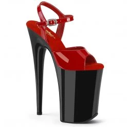 Pleaser INFINITY-909 Red Patent/Black Upcoming Styles (Preview)