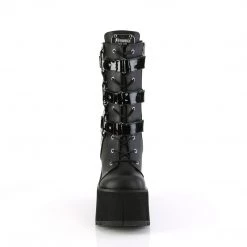 Demonia KERA-110 Black Vegan Leather-Patent New Arrivals