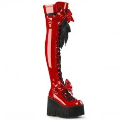 Demonia New Arrivals KERA-303 Red Patent