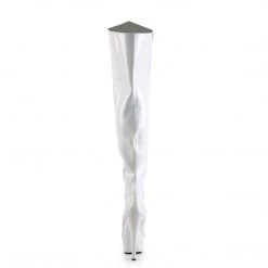 Pleaser Costume & Cosplay KISS-3010 White Patent/White