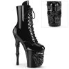 Pleaser RAPTURE-1020 Black Patent/Black New Arrivals