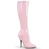 Pleaser Pride Collection (Transgender/Drag/Plus) SEDUCE-2000 Baby Pink Stretch Patent