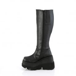 Demonia SHAKER-100WC Black Vegan Leather New Arrivals