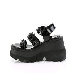Demonia SHAKER-13 Black Patent