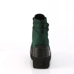 Demonia SHAKER-52 Emerald Vegan Suede