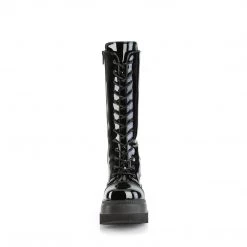 Demonia SHAKER-72 Black Patent New Arrivals