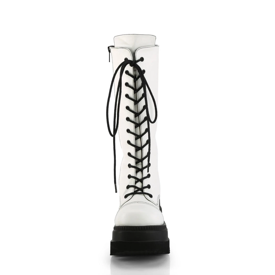 Demonia SHAKER-72 White Vegan Leather New Arrivals 4 Demonia SHAKER-72 White Vegan Leather New Arrivals