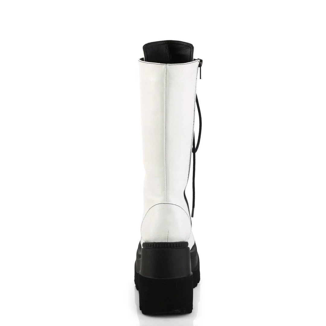 Demonia SHAKER-72 White Vegan Leather New Arrivals 6 Demonia SHAKER-72 White Vegan Leather New Arrivals