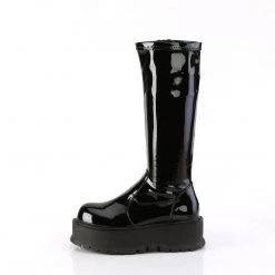 Demonia SLACKER-200 Black Patent