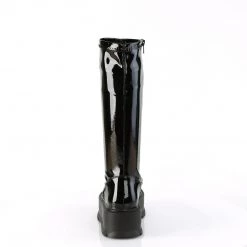 Demonia SLACKER-200 Black Patent