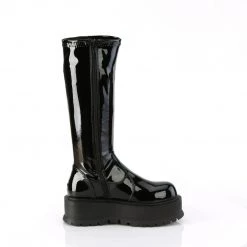 Demonia SLACKER-200 Black Patent