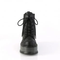 Demonia New Arrivals SLACKER-55 Black Vegan Leather
