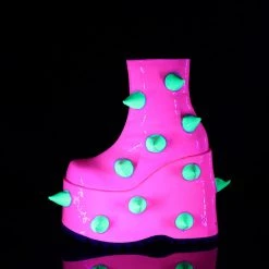 Demonia SLAY-77 UV Neon Pink -Neon Green New Arrivals 9 Demonia SLAY-77 UV Neon Pink -Neon Green New Arrivals