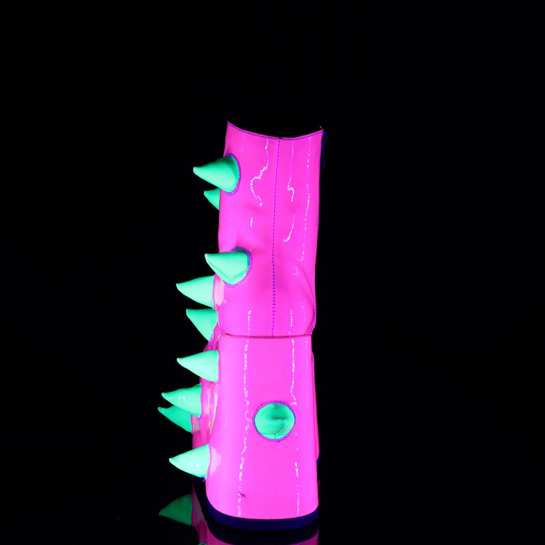 Demonia SLAY-77 UV Neon Pink -Neon Green New Arrivals 6 Demonia SLAY-77 UV Neon Pink -Neon Green New Arrivals