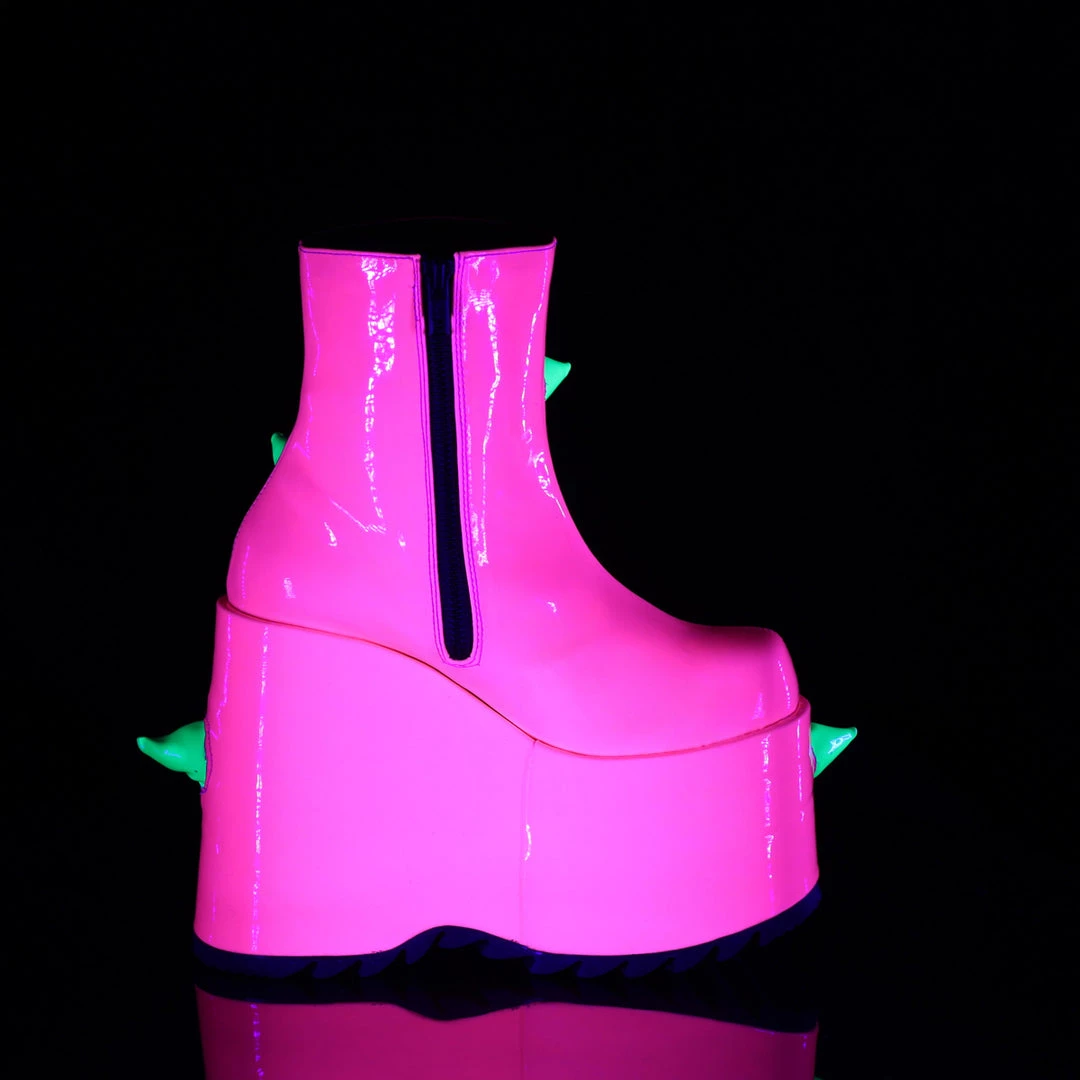 Demonia SLAY-77 UV Neon Pink -Neon Green New Arrivals 7 Demonia SLAY-77 UV Neon Pink -Neon Green New Arrivals