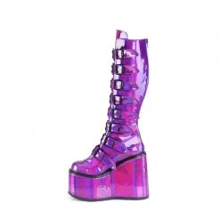 Demonia SWING-815 Purple Holographic Patent 9 Demonia SWING-815 Purple Holographic Patent