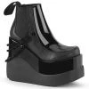 Demonia New Arrivals VOID-50 Black Patent